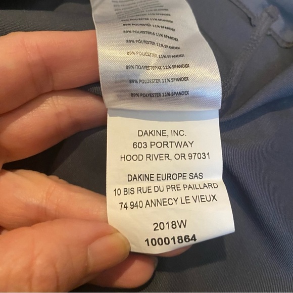 DAKINE Women Patterned Flow Hooded Rashguard UPF 50 Sun Long Sleeve Top-Medium - Picture 7 of 7